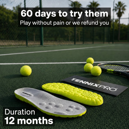 TennixPro Insoles – Play Longer, Without Pain