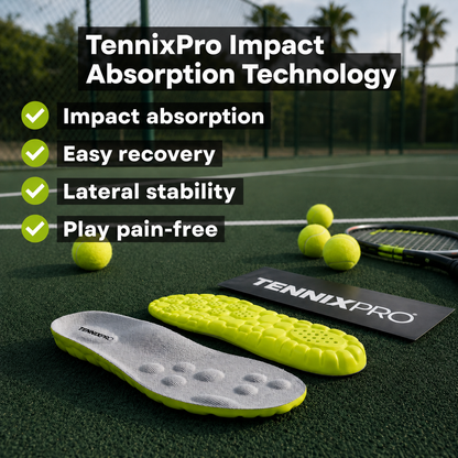 TennixPro Insoles – Play Longer, Without Pain