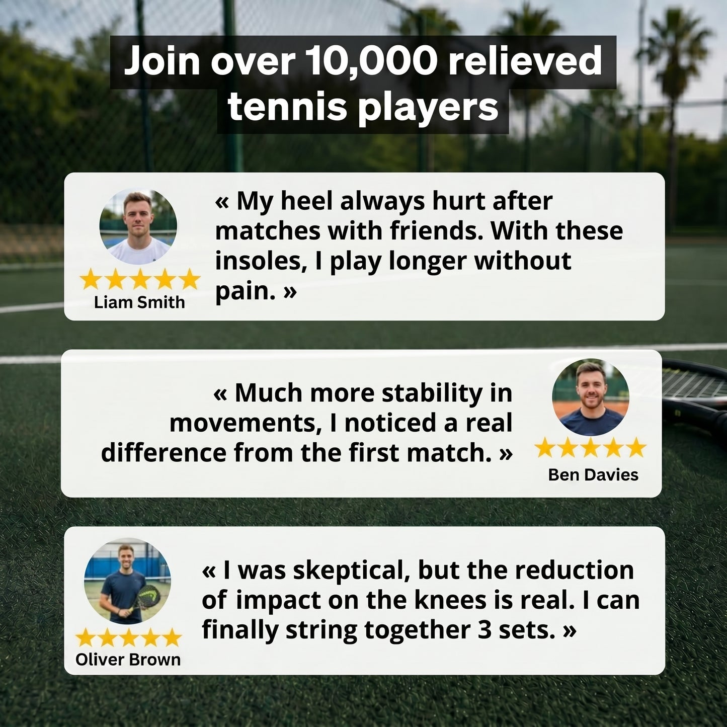 TennixPro Insoles – Play Longer, Without Pain
